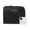 thumbnail image 1 of Kenneth Cole Reaction Top Zip Coin Purse With Tracker Wallets, Black, 1 of 1