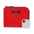 thumbnail image 1 of Kenneth Cole Reaction Top Zip Coin Purse With Tracker Wallets, Red, 1 of 1