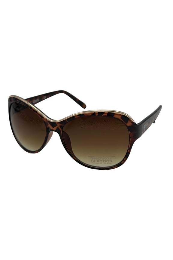 Reaction Tortoise Butterfly Ladies Sunglasses KC1234-53F