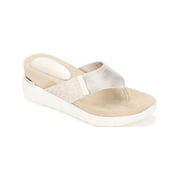 Kenneth Cole Reaction Womens Blaire Logo Slides Thong Sandals