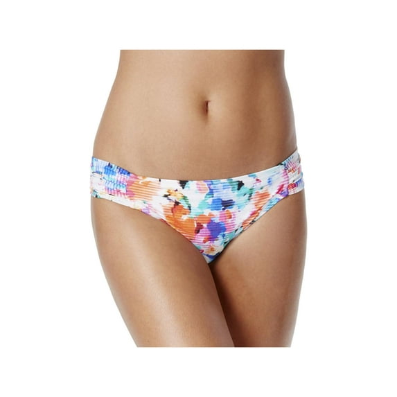 Kenneth Cole Reaction Womens Cabana Cutie Printed Swim Bottom Separates Multi S