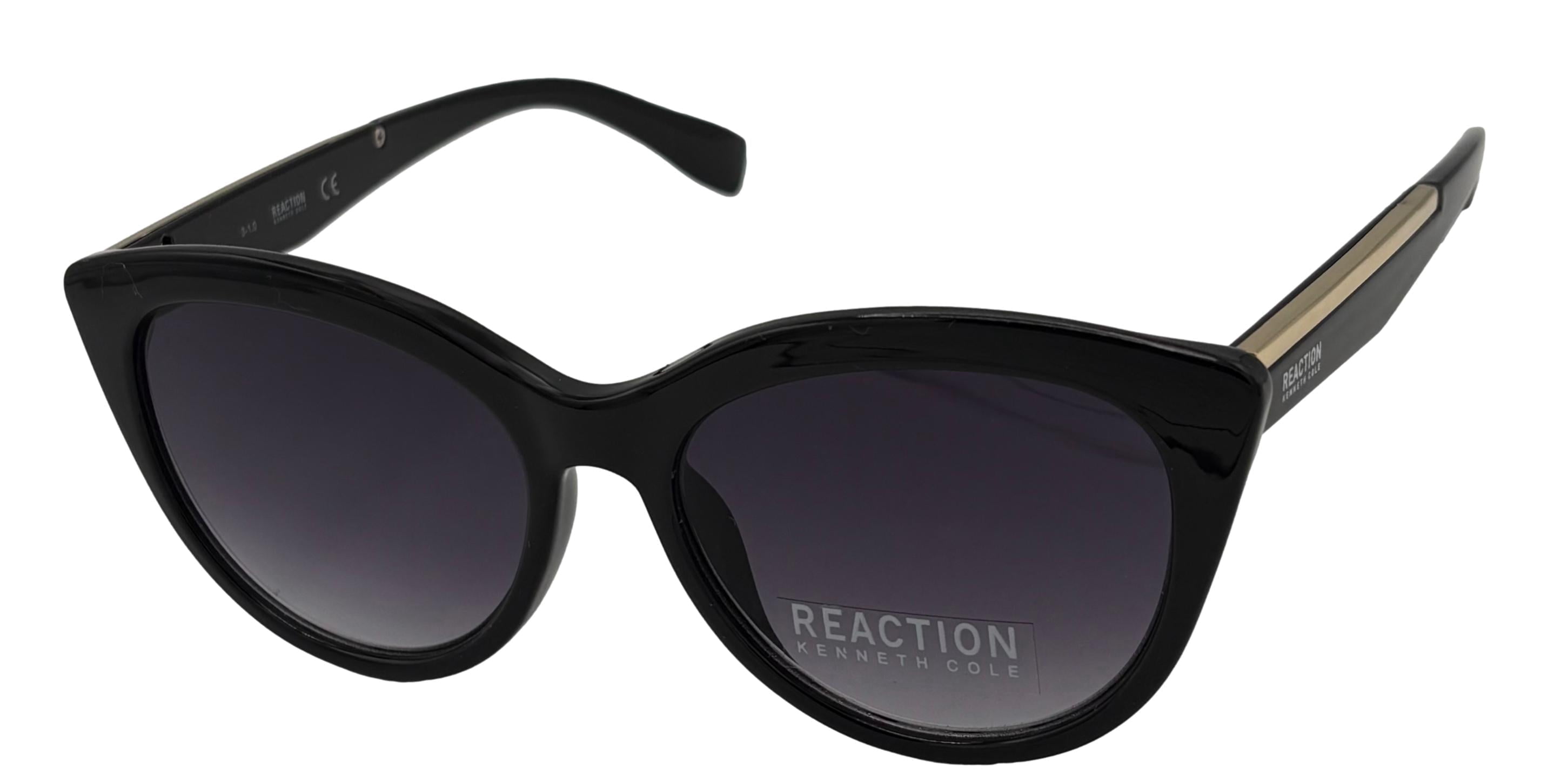 Kenneth Cole Reaction Cat Eye Sunglass for Women, Smoke Gradient