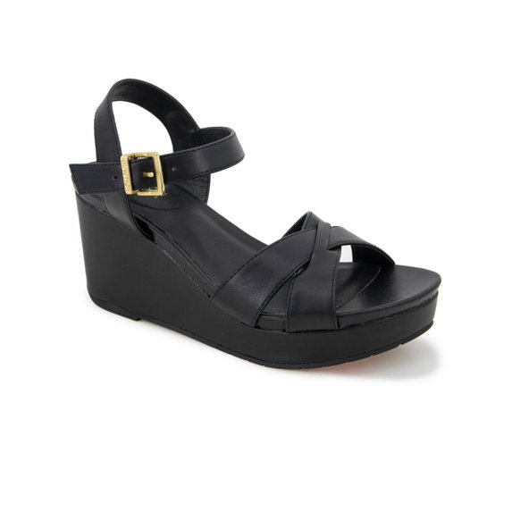 Kenneth Cole Reaction Womens Clarissa Criss-Cross Front Wedge Sandals