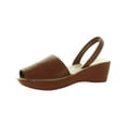 thumbnail image 1 of Kenneth Cole Reaction Womens Fine Glass Metallic Peep-Toe Wedge Sandals, 1 of 6