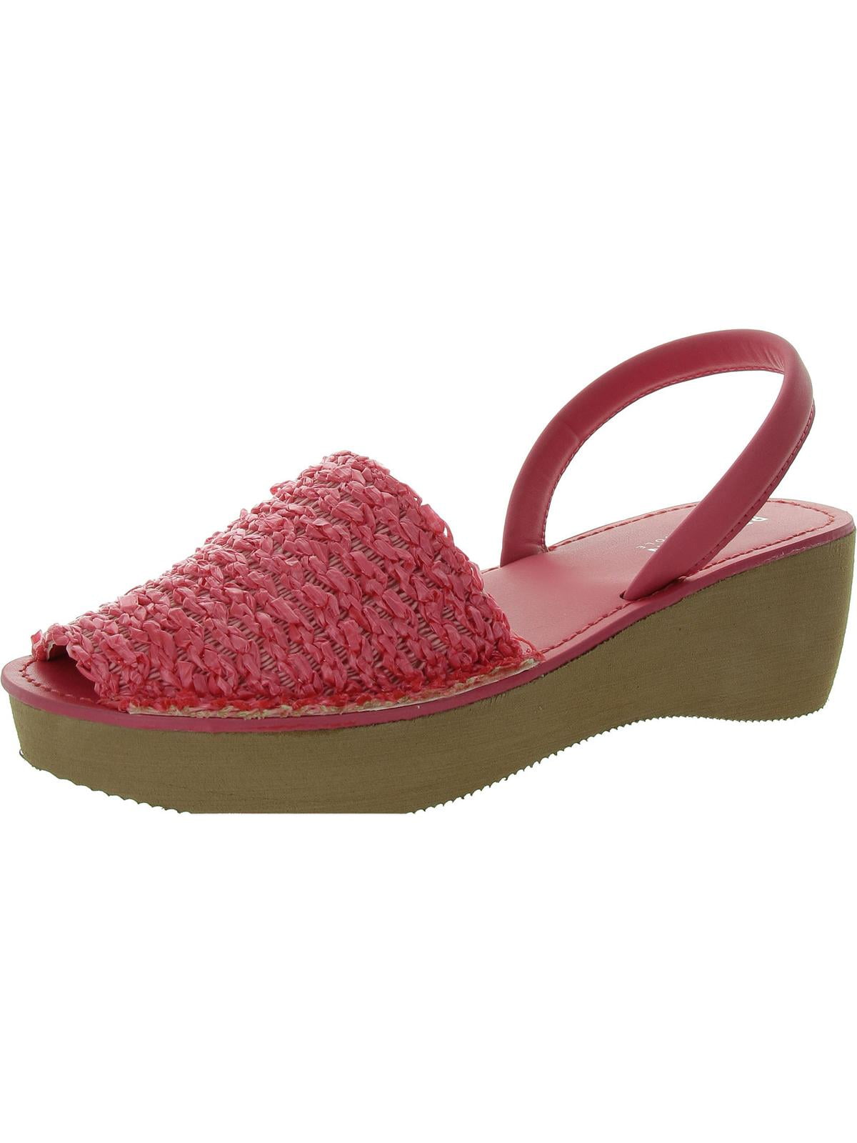 Kenneth Cole Reaction Womens Fine Glass Weave Woven Wedge