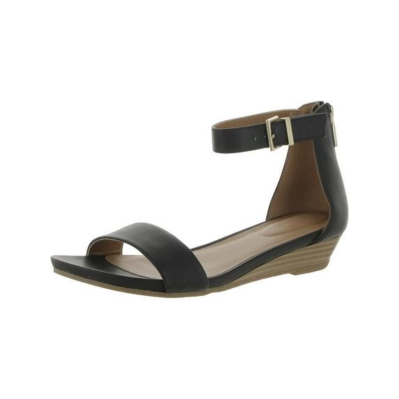 Kenneth Cole Reaction Womens Great Viber Strappy Faux Leather Ankle Strap