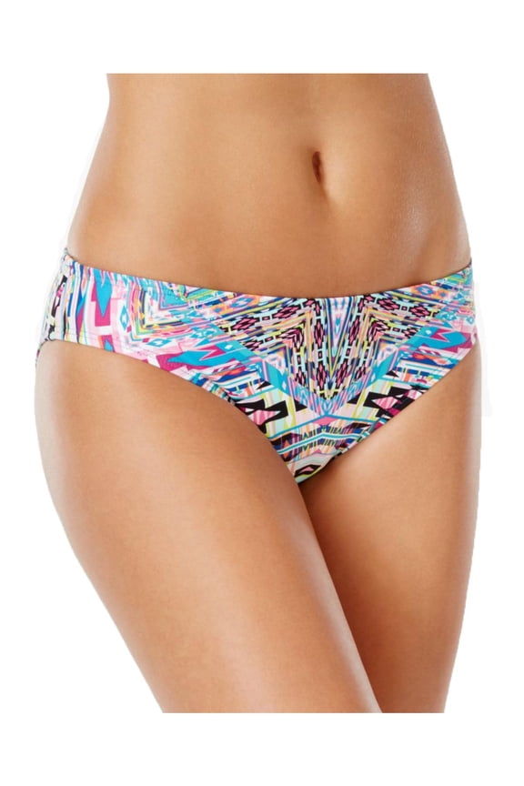 Reaction Womens Hot To Trot Tribal Swim Bottom Separates Blue XL