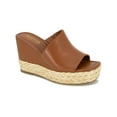 thumbnail image 1 of Kenneth Cole Reaction Womens Maria Mule Faux Leather Slide Sandals, 1 of 1