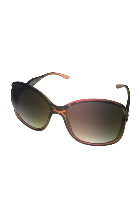Reaction Womens Plastic Sunglass Tortoise Brown, KC1231 56F