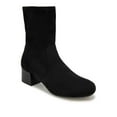 thumbnail image 1 of Kenneth Cole Reaction Womens Road Stretch Faux Suede Block Heel Ankle Boots, 1 of 5