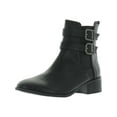 thumbnail image 1 of Kenneth Cole Reaction Womens Salt Biker Jewel Faux Leather Ankle Ankle Boots, 1 of 3