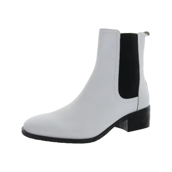 Kenneth Cole Reaction Womens Salt Chelsea Boots White 9.5 Medium (B,M)