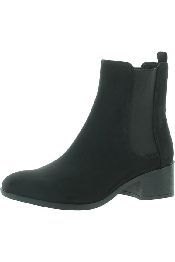 Reaction Womens Salt Padded Insole Square Toe Chelsea Boots