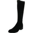 thumbnail image 1 of Kenneth Cole Reaction Womens Salt Stretch Zipper Block Heel Knee-High Boots, 1 of 3
