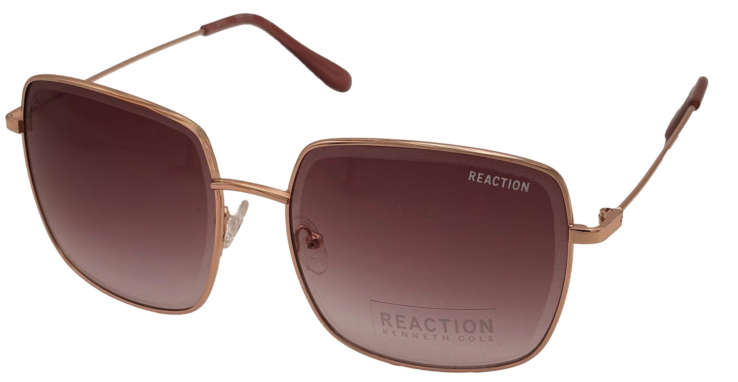 Kenneth Cole Reaction Womens Sunglass Rose Gold Metal Square  display picture 3