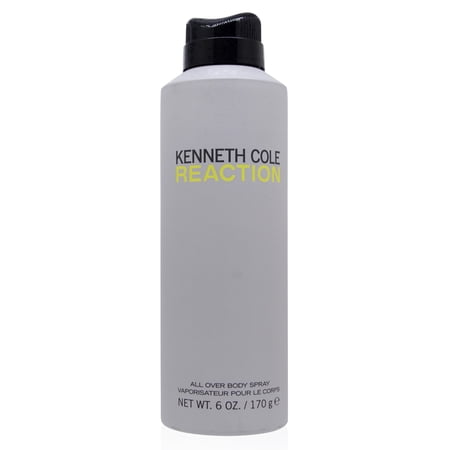 Kenneth Cole Reaction Body Spray for Men, 6 oz