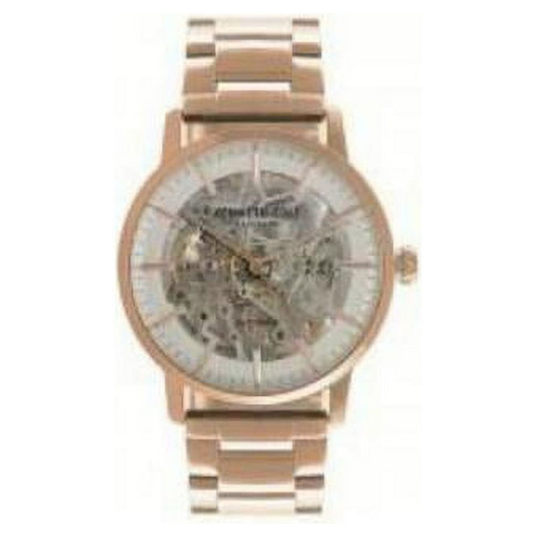 Kenneth cole skeleton watch hotsell rose gold