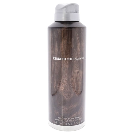 Kenneth Cole Signature All Over Body Spray for Men, 6 Oz