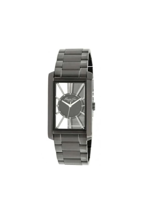 Transparency Men's Grey Dial Quartz Watch KC9067