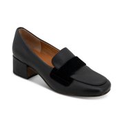 Kenneth Cole Womens Ella Slip On Loafer Flats Black Size 9.5