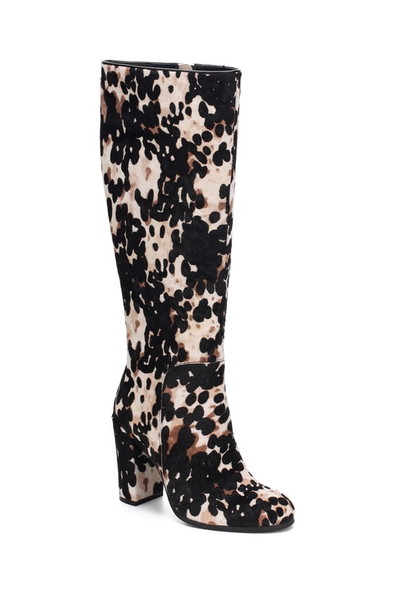 Women's Justin Block-Heel Tall Boots Black Size 11M