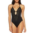 thumbnail image 1 of Kenneth Cole Womens Jungle Fever Studded Push-Up One-Piece Style-KC0EX10, 1 of 2
