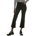 thumbnail image 1 of Kenneth Cole womens  High-Rise Cropped Kick Flare Jean, 0, Black, 1 of 2