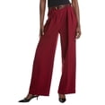 thumbnail image 1 of Kenneth Cole womens  High-Rise Pleated Pant, 12, Red, 1 of 2