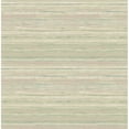 thumbnail image 1 of Kenneth James Arakan Sage Stripe Wallpaper, 20.5-in by 33-ft, 56.4 sq. ft, 1 of 3