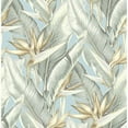 thumbnail image 1 of Kenneth James Arcadia Blueberry Banana Leaf Wallpaper, 20.5-in by 33-ft, 56.4 sq. ft, 1 of 3