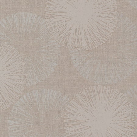 Kenneth James Cayman Taupe Contemporary Raffia Wallpaper