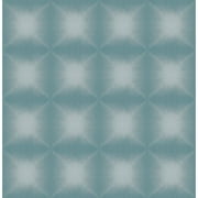 Kenneth James Echo Teal Geometric Wallpaper, 20.5-in by 33-ft, 56.4 sq. ft