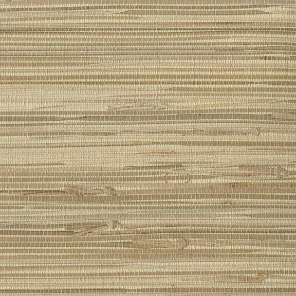 Kenneth James Endo Neutral Grasscloth Wallpaper, 36-in by 24-ft, 72 sq. ft