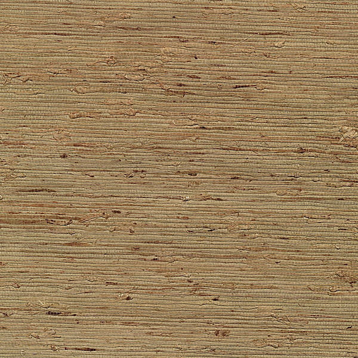 James Hayato Light Green Grasscloth Wallpaper, 36in by 24ft