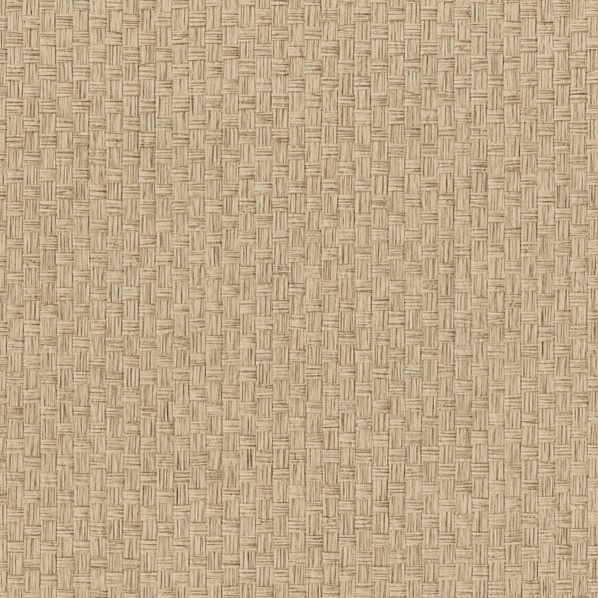 James Jiangli Taupe Grasscloth Unpasted Grasscloth Wallpaper