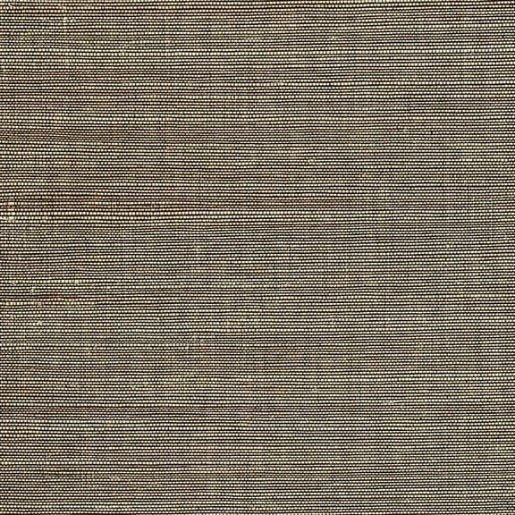 Kenneth James Marcin Brown Grasscloth Wallpaper, 36-in by 24-ft, 72 sq. ft