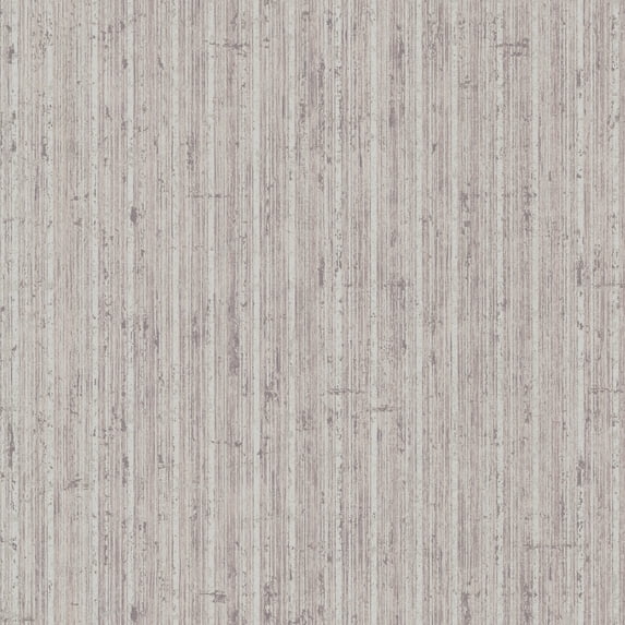 Kenneth James Marsella Lavender Textured Pinstripe Wallpaper
