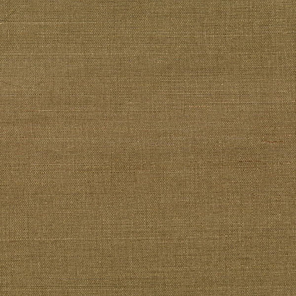 James Ning Taupe Grasscloth Wallpaper