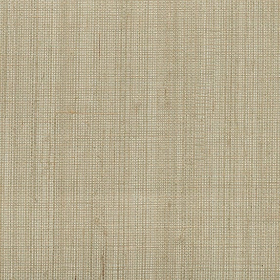 Kenneth James Ruslan Grey Grasscloth Wallpaper