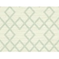 thumbnail image 1 of Kenneth James Vana Seafoam Woven Diamond Wallpaper, 1 of 3