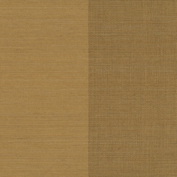 Kenneth James Yue Ying Light Brown Grasscloth Wallpaper