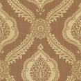 thumbnail image 1 of Kenneth James Zoraya Copper Damask Wallpaper, 1 of 5