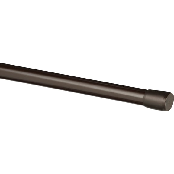 Kenney Tension Rod Extendable - Brown, 48-86 In