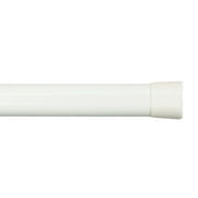 Kenney® 5/8" Oval Spring Tension Curtain Rod, Adjustable 36-60 Inch, White