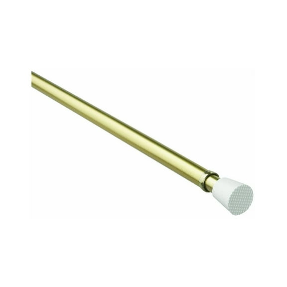 Kenney A7004213316 Tension Rod, 28-to-48-Inch Width, 7/16-Inch Diameter, Brass
