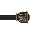thumbnail image 1 of Kenney® Beckett 5/8" Standard Decorative Window Curtain Rod, 48-86", Oil Rubbed Bronze, 1 of 12