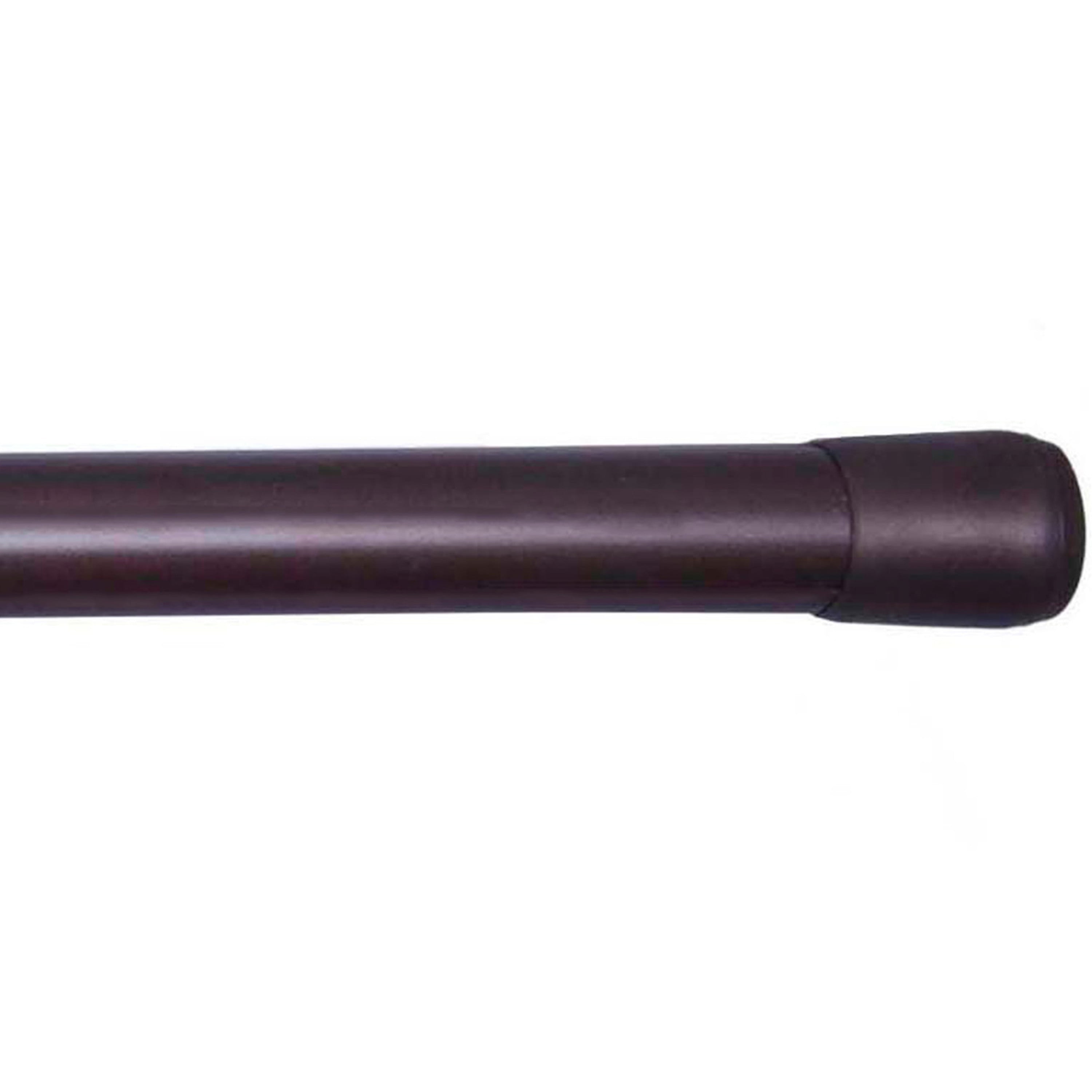 Carlisle Adjustable Brown Metal Tension Rod 48-75 inches