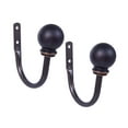 thumbnail image 1 of Kenney Chelsea Ball End Curtain Holdback Set, Oil Rubbed Bronze, Set of 2, 1 of 4