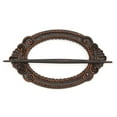 thumbnail image 1 of Kenney Decorative Victorian Single Hairpin Holdback for Curtains and Drapes, Oil Rubbed Copper, 1 of 3