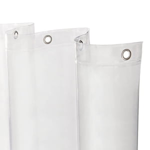 Kenney Heavyweight PEVA Shower Curtain Liner, 70x72, Clear